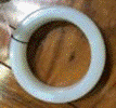 新疆和田玉一级白白玉手镯 内径58mm 104.6克