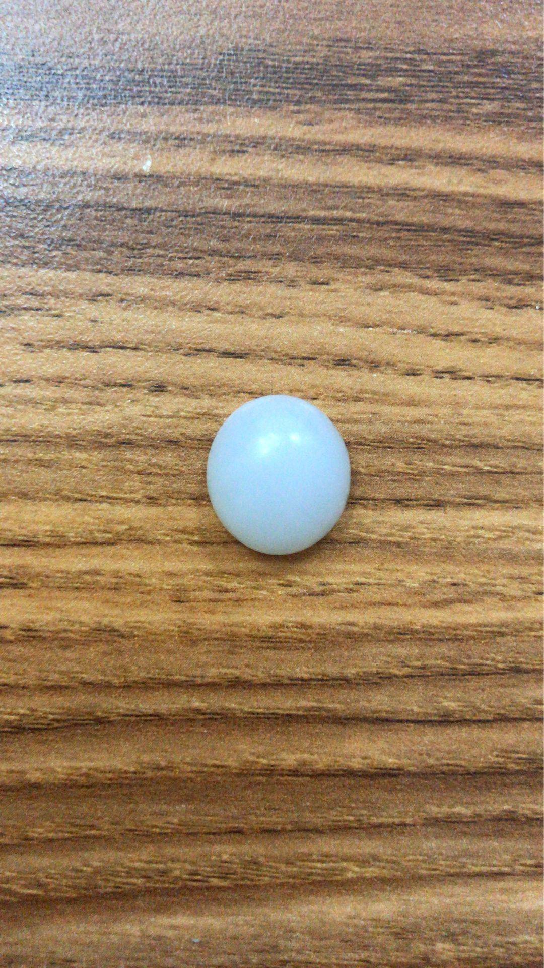 白玉戒面