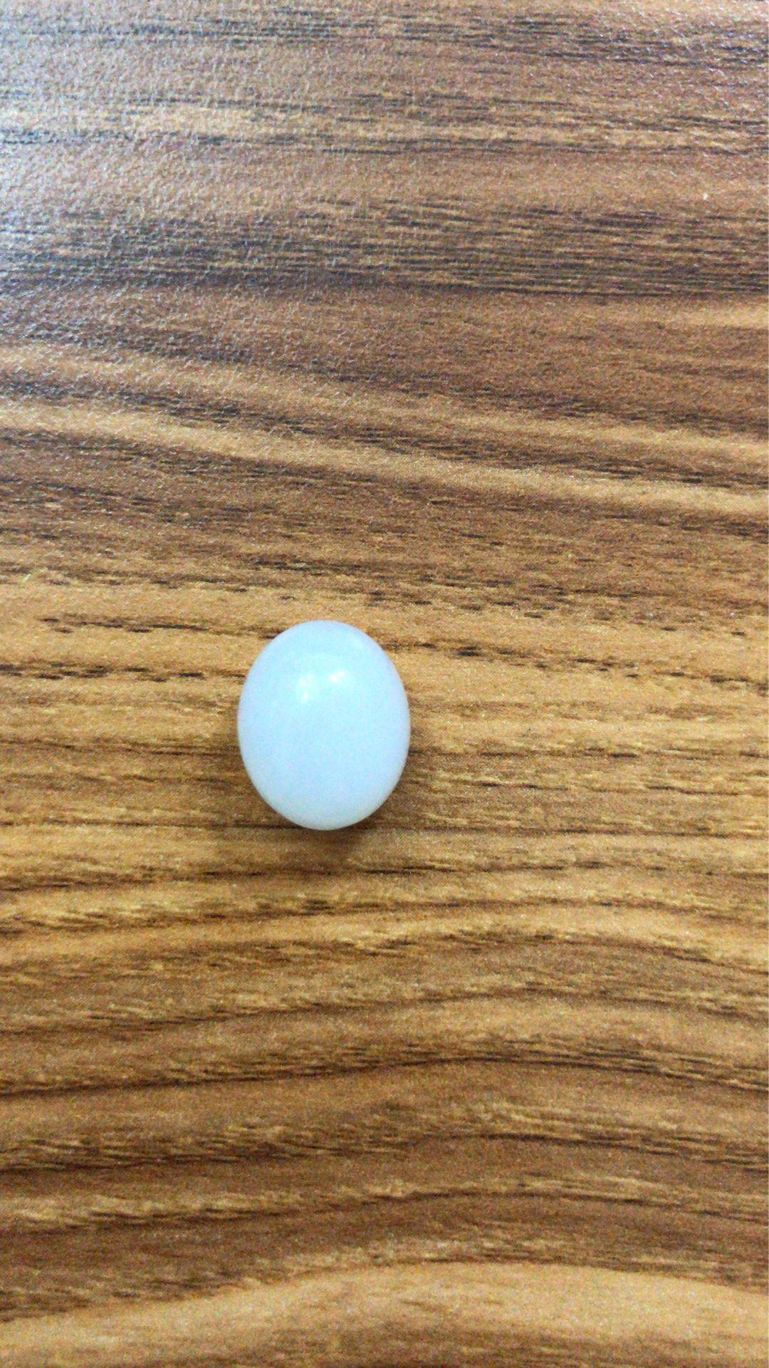 白玉戒面