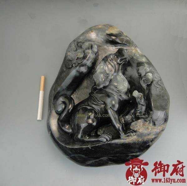 重5.2公斤 新疆和田玉黄皮青花籽玉 安家守业