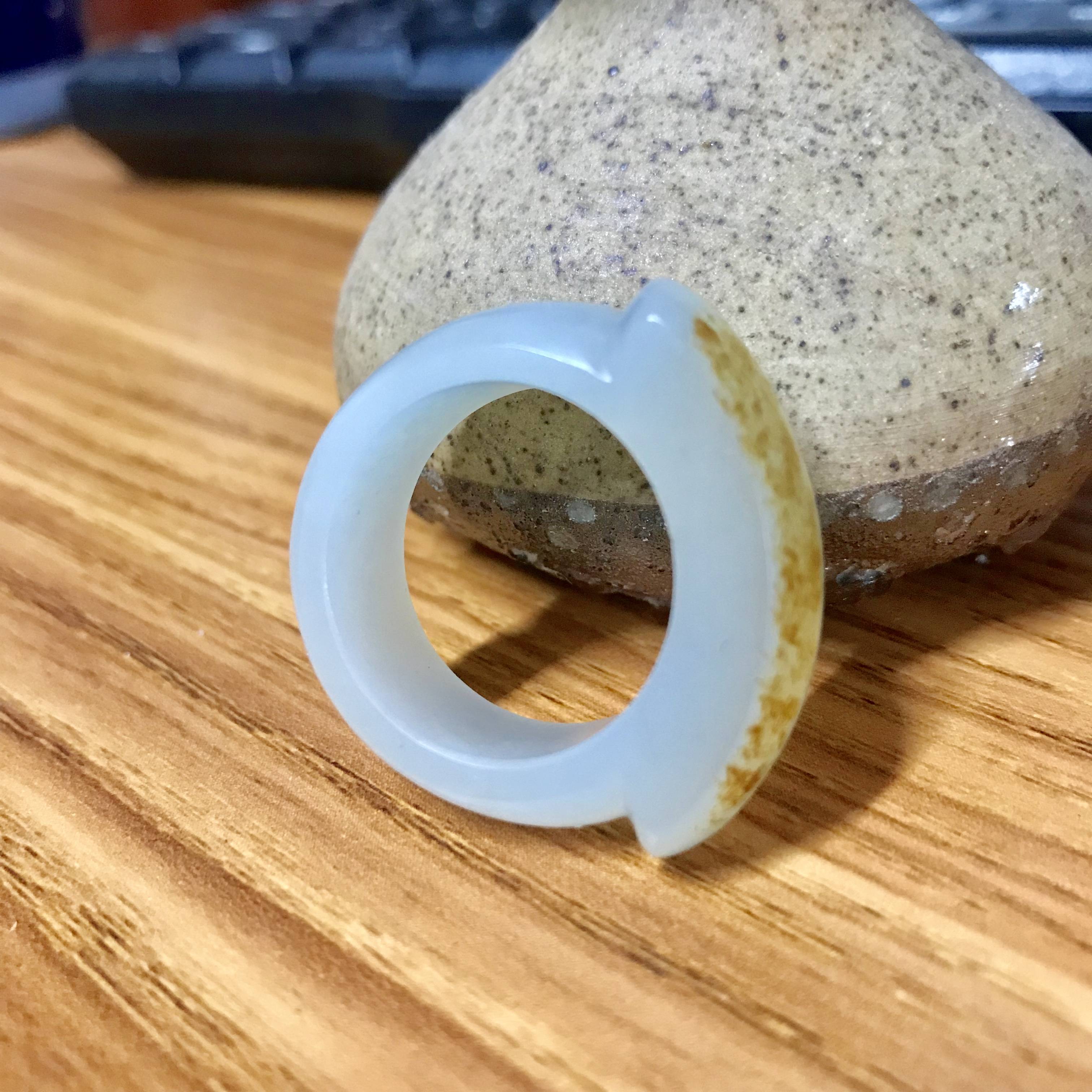 白玉 戒指