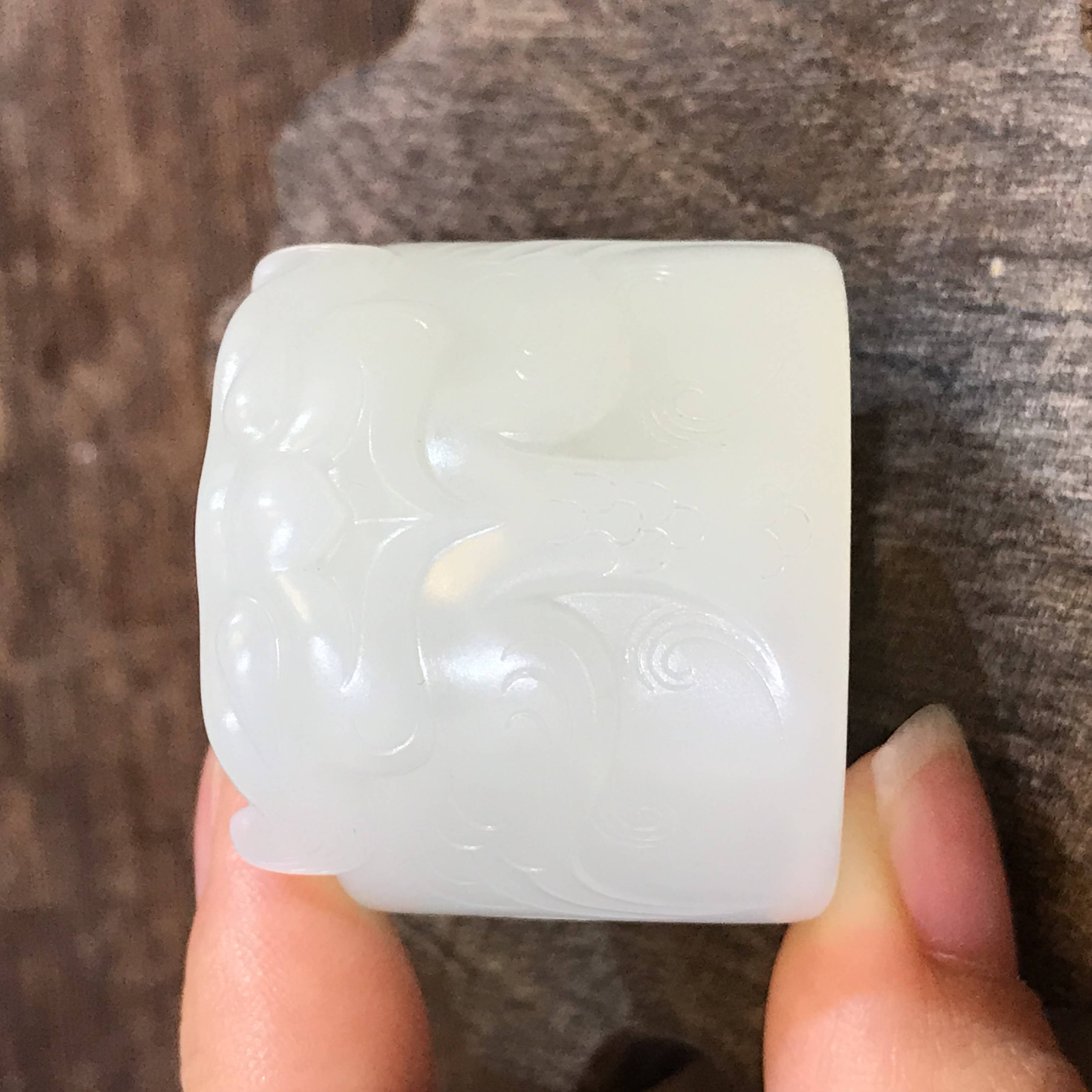 白玉扳指 43.5