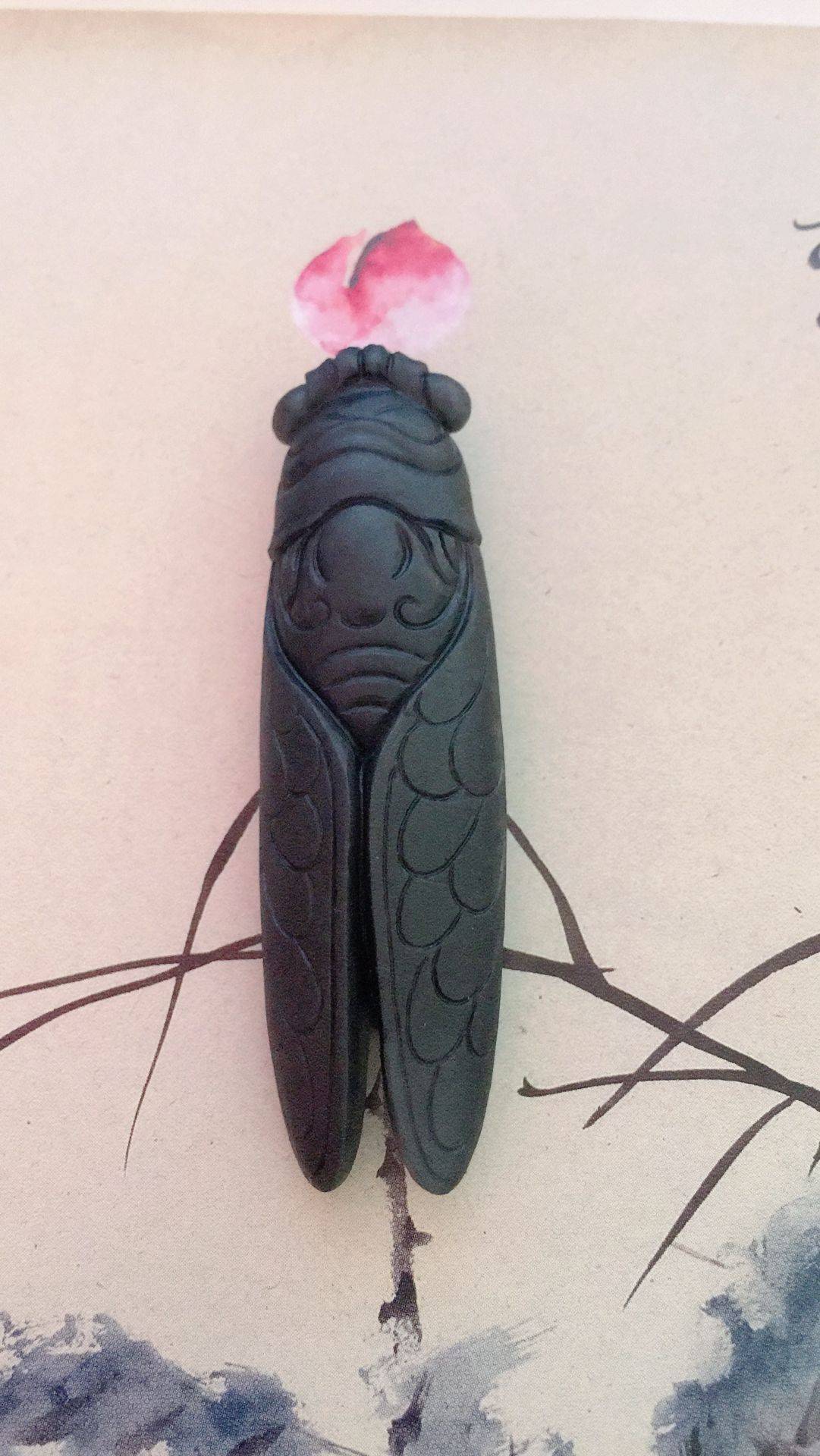 墨玉籽粒 蝉