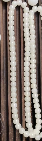 新疆和田玉籽玉108 项链