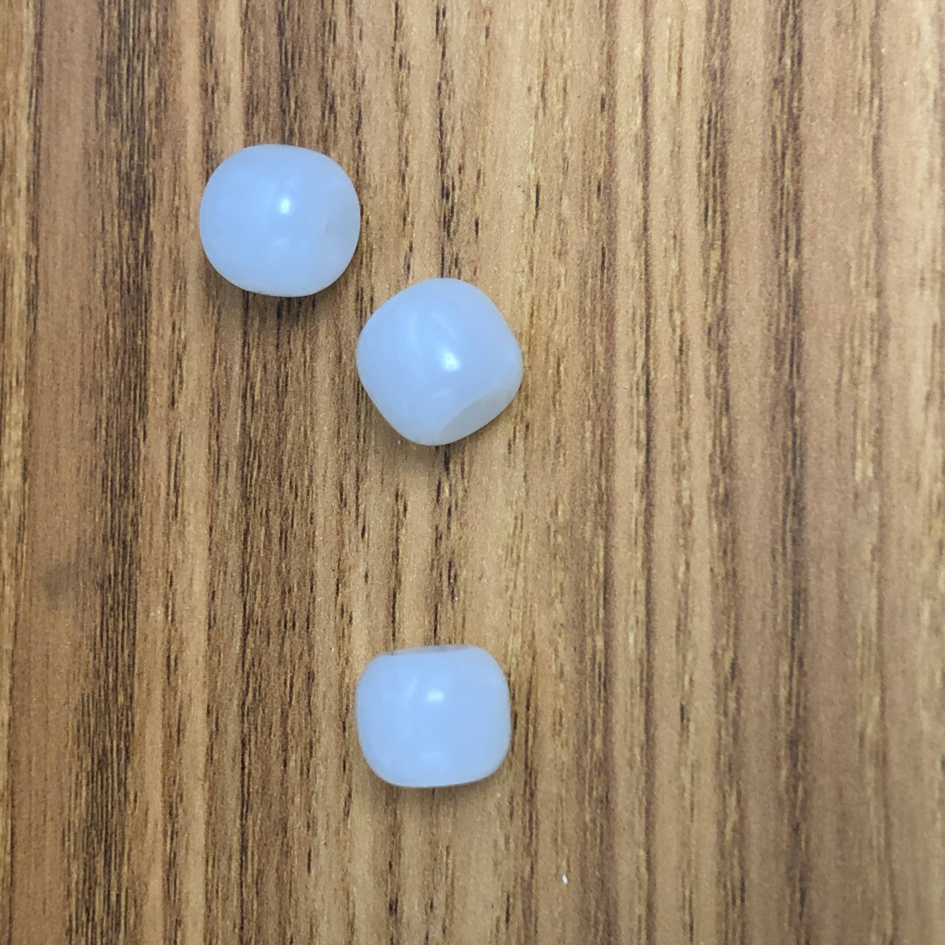 新疆和田玉籽玉 桶珠 7.8g