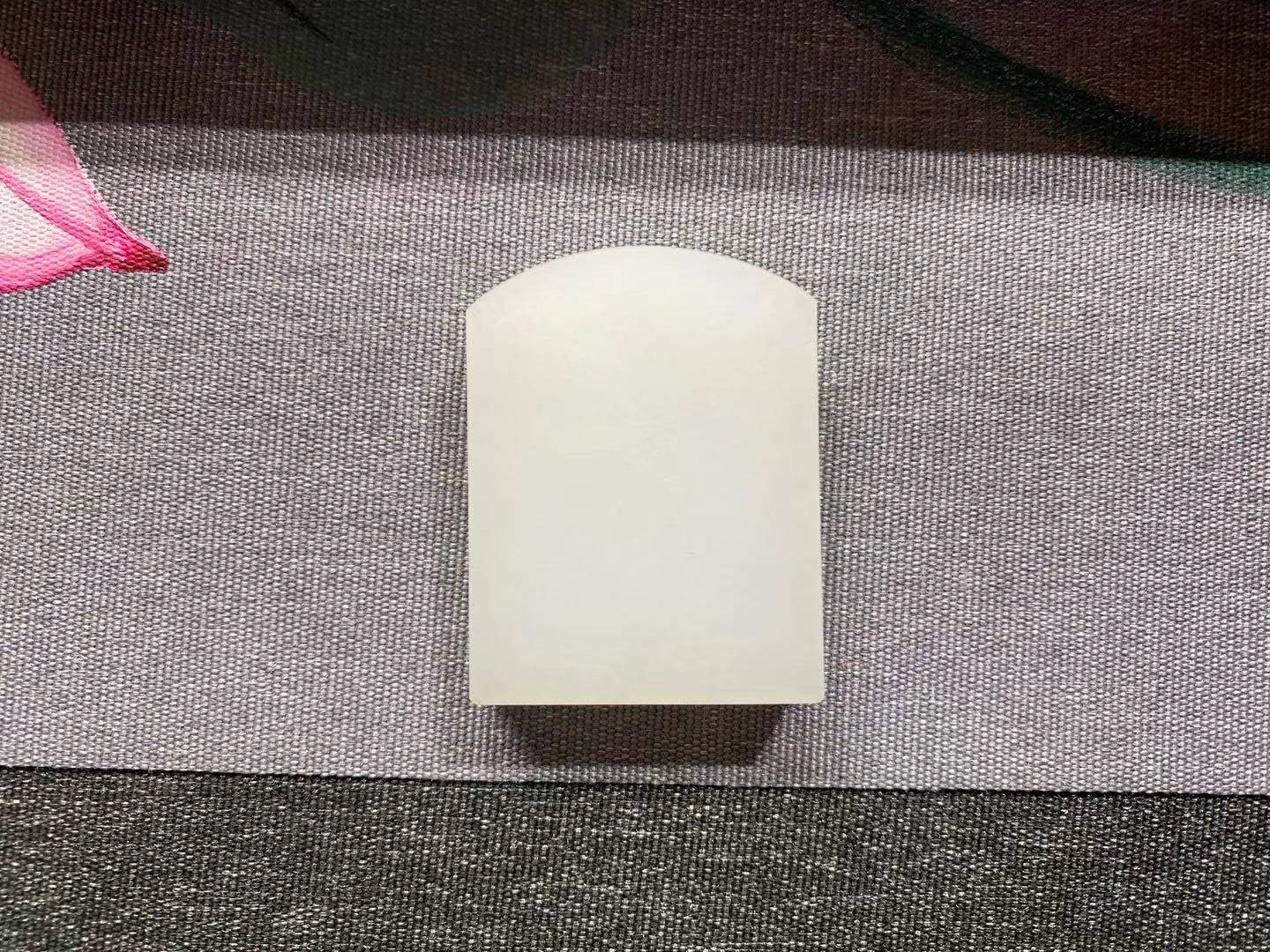 新疆和田玉洒金皮白玉籽玉玉牌 42克