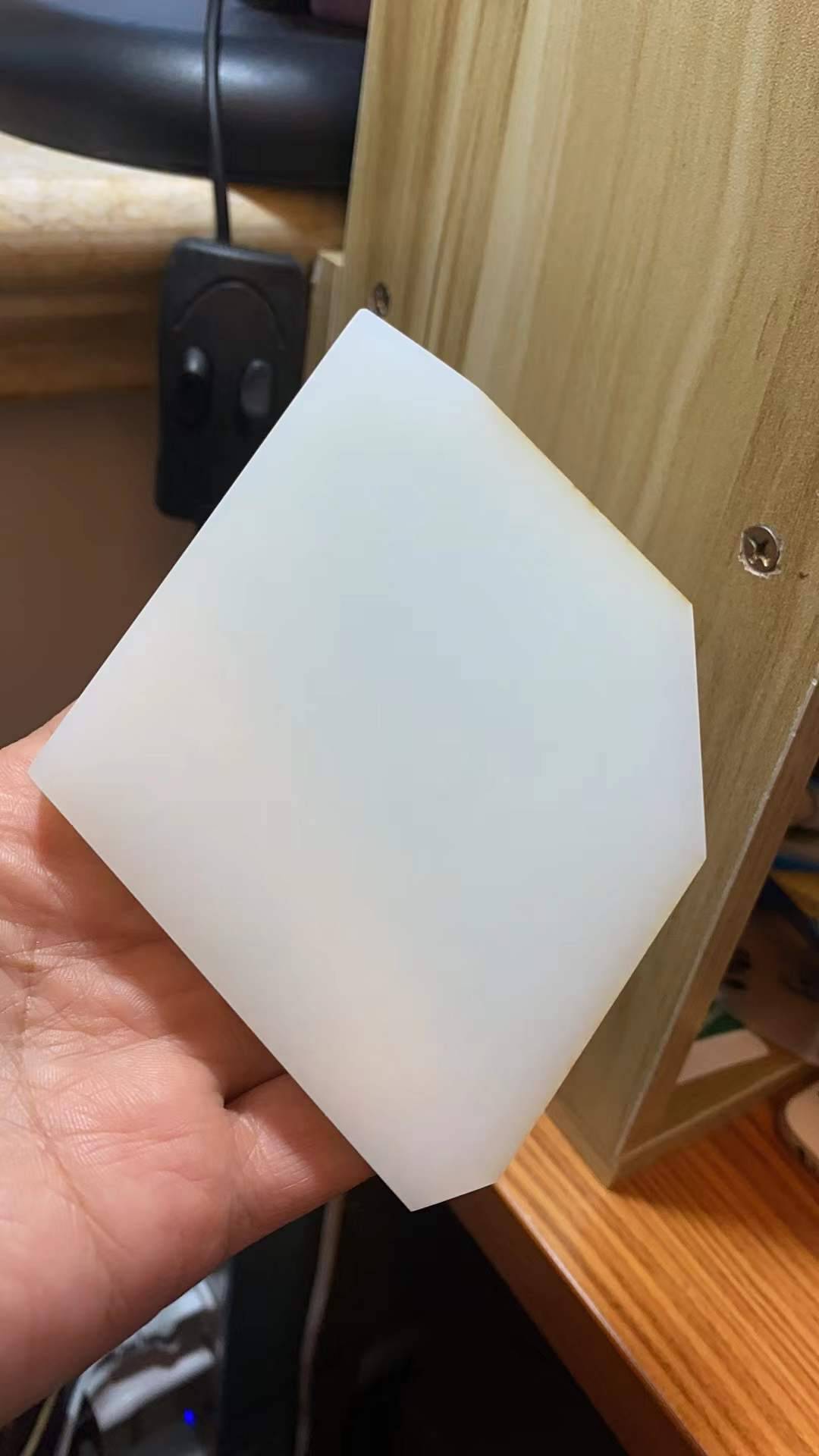 新疆和田玉洒金皮白玉籽玉片料 209.4克