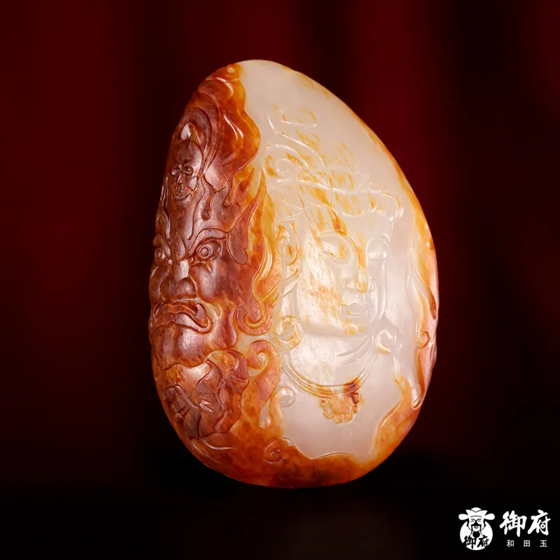 和田籽料里的一抹红，以前难得一见，为何现今满天？