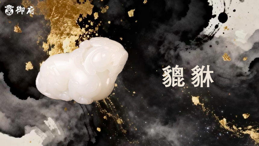 新疆和田玉白玉籽玉把件《貔貅》：口吞财宝千仓满，足踏祥光万户宁