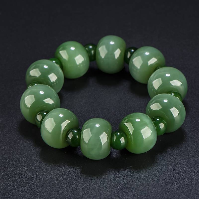 俄羅斯碧玉手鏈 118.7克 圖片2