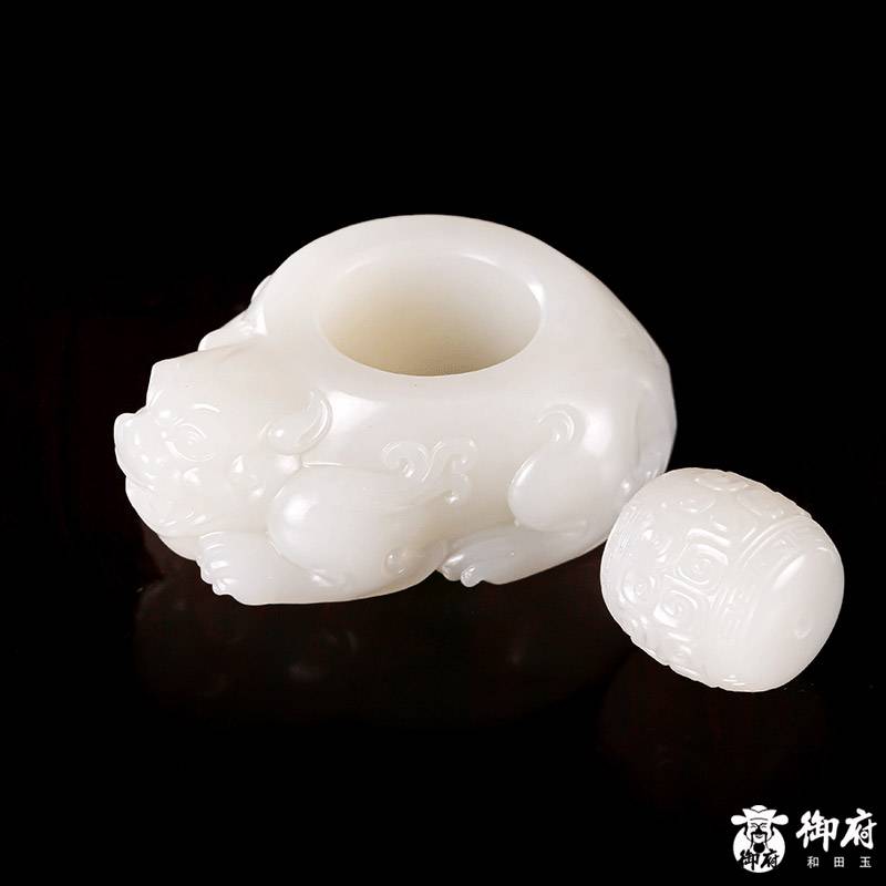 新疆和田玉白玉籽玉 扳指 24mm 39克