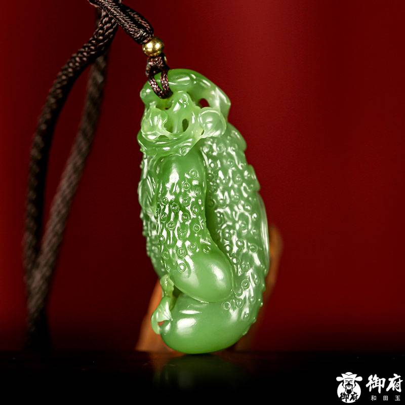 俄羅斯碧玉吊墜 飛黃騰達(dá) 14.5克 圖片2