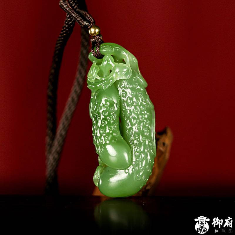 俄羅斯碧玉吊墜 飛黃騰達(dá) 14.5克 圖片3