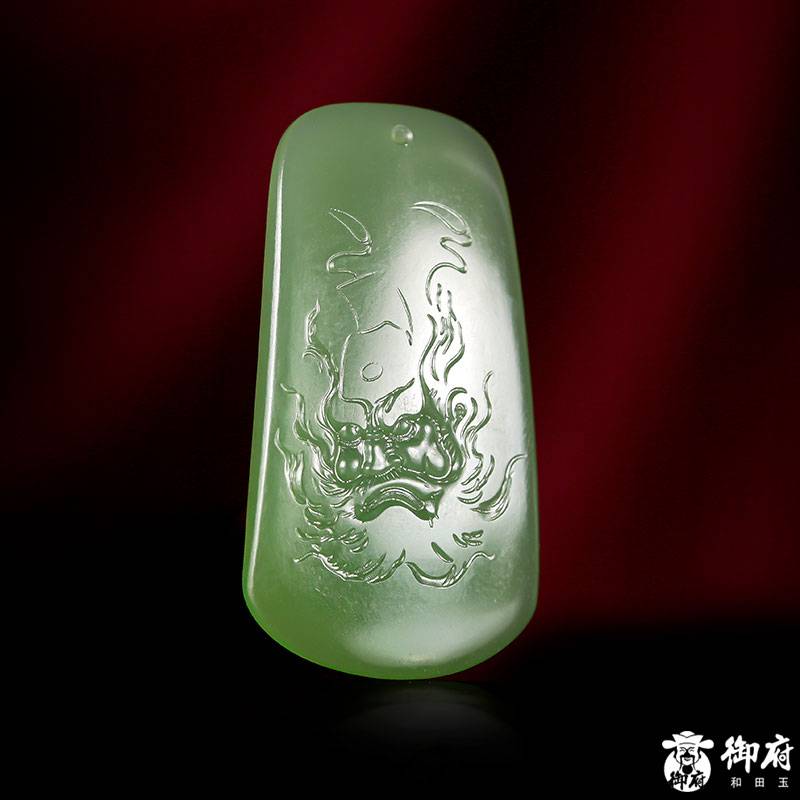 俄羅斯碧玉掛件 鐘馗 10克 圖片3