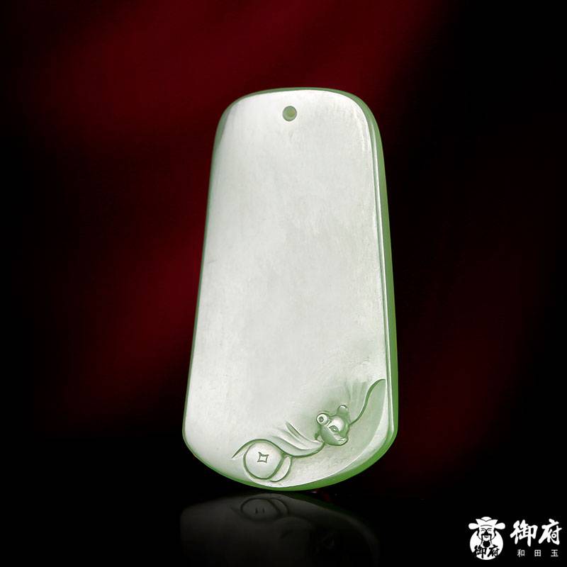 俄羅斯碧玉掛件 鐘馗 10克 圖片7