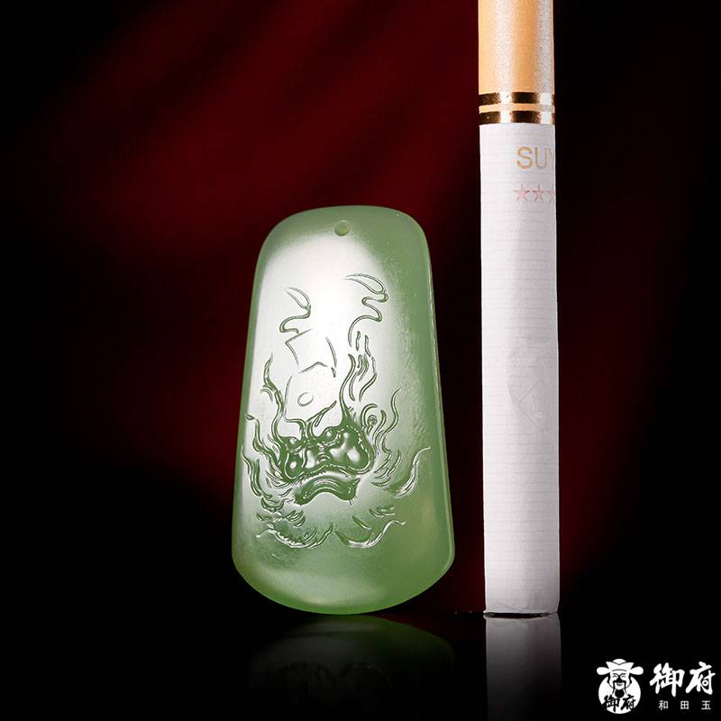 俄羅斯碧玉掛件 鐘馗 10克 圖片8