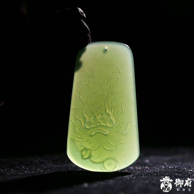 俄羅斯碧玉掛件 鐘馗 10克 圖片9