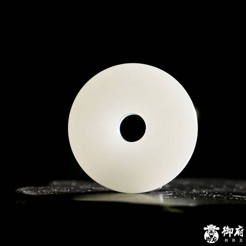 新疆和田玉和田籽玉白玉 平安扣14克 圖片10