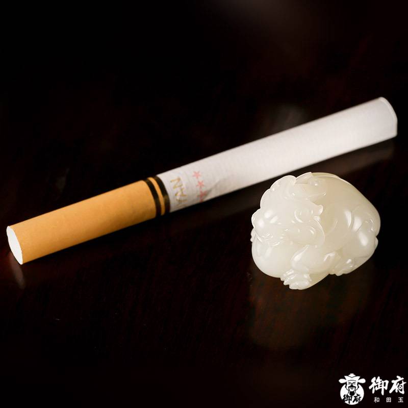 新疆和田玉白玉籽玉 貔貅 16.6克 圖片10