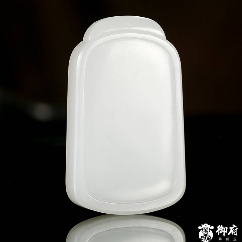 新疆和田白玉籽料 平安牌 34.2克 圖片2