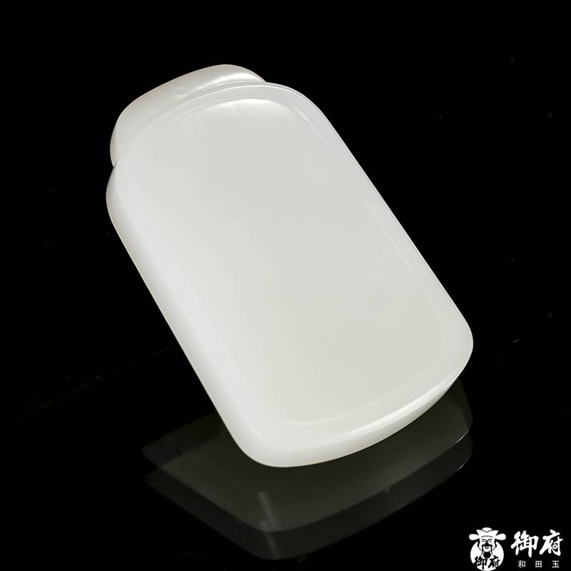 新疆和田白玉籽料 平安牌 34.2克 圖片3