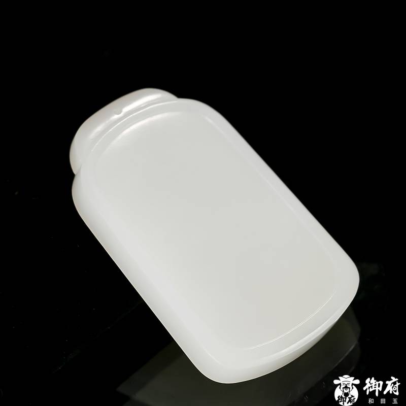 新疆和田白玉籽料 平安牌 34.2克 圖片5