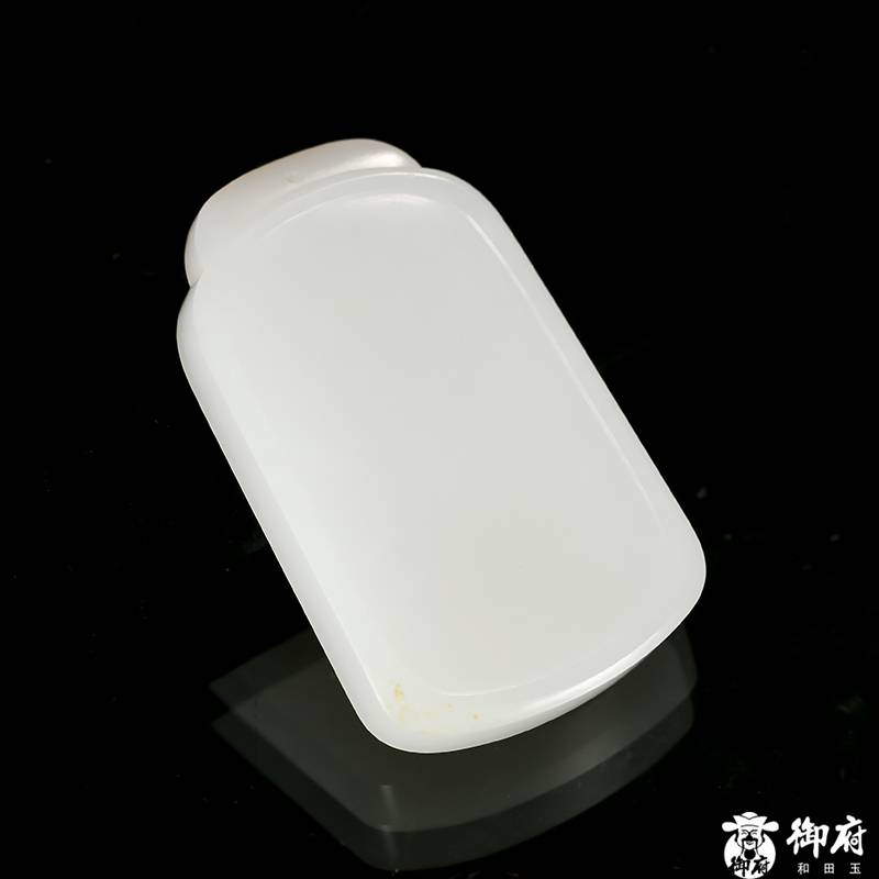 新疆和田白玉籽料 平安牌 34.2克 圖片6