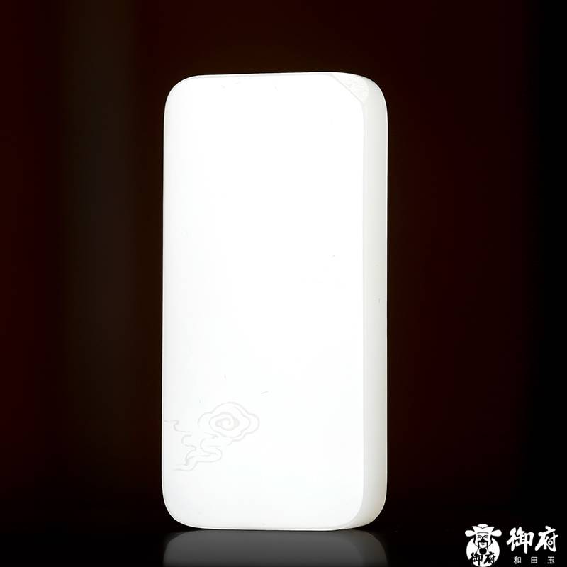 新疆和田籽料原毛孔皮白玉籽玉掛件 觀音 30.6克 圖片3