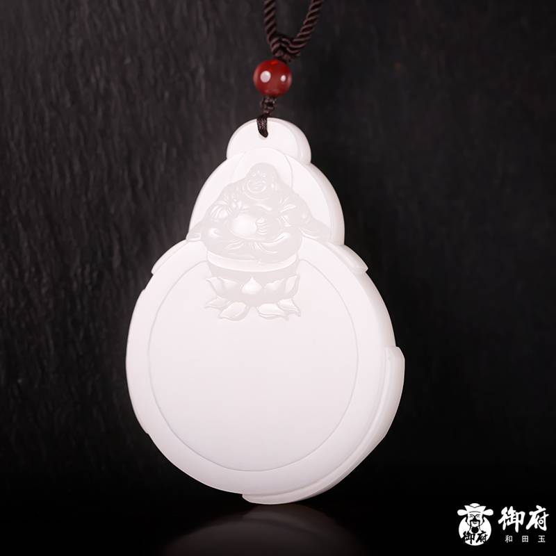 新疆和田玉籽料 羊脂白玉 悟道 23.8克