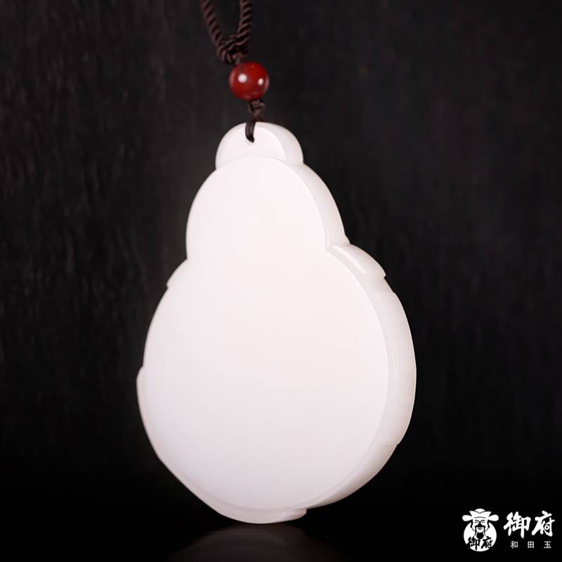 新疆和田玉籽料 羊脂白玉 悟道 23.8克 圖片8