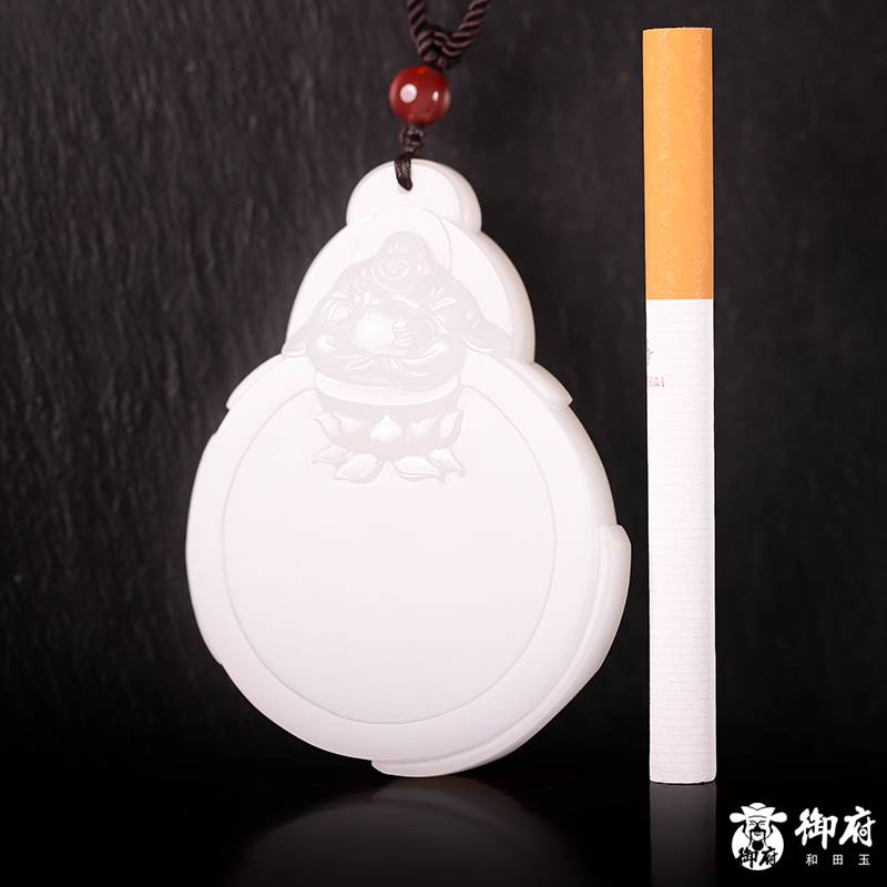 新疆和田玉籽料 羊脂白玉 悟道 23.8克 圖片10