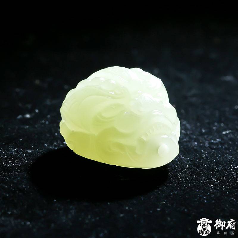 新疆和田玉黃玉掛件 守護(hù) 9.2克 圖片10