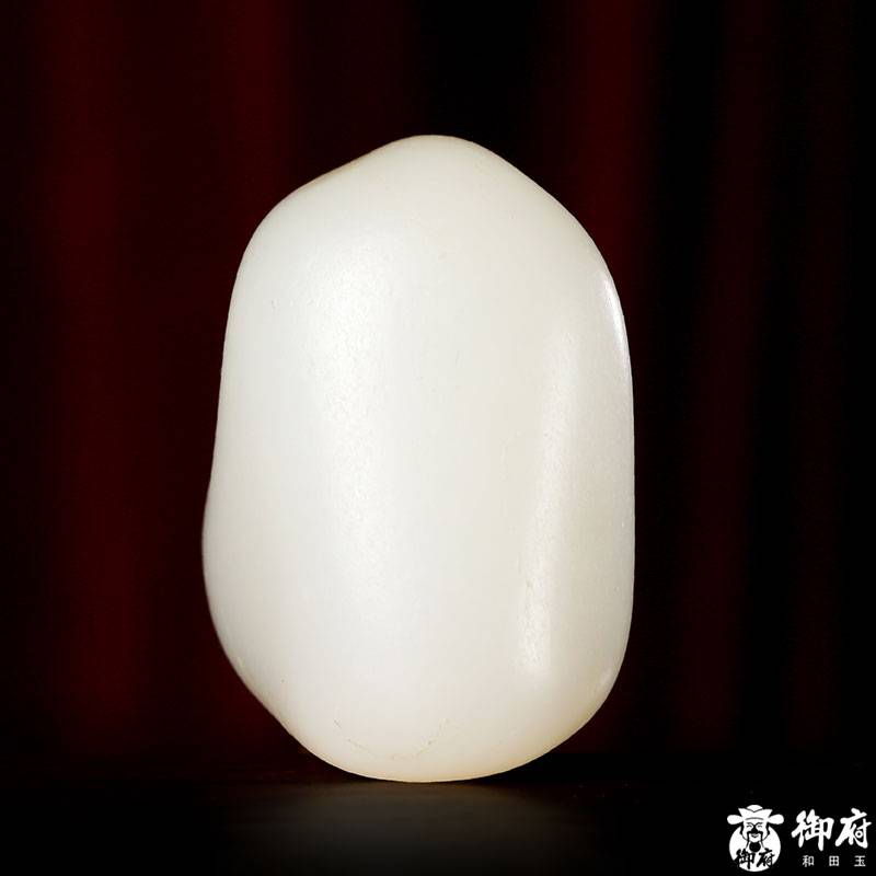 新疆和田玉原毛孔皮黄皮白玉籽玉原石 131克 图片4