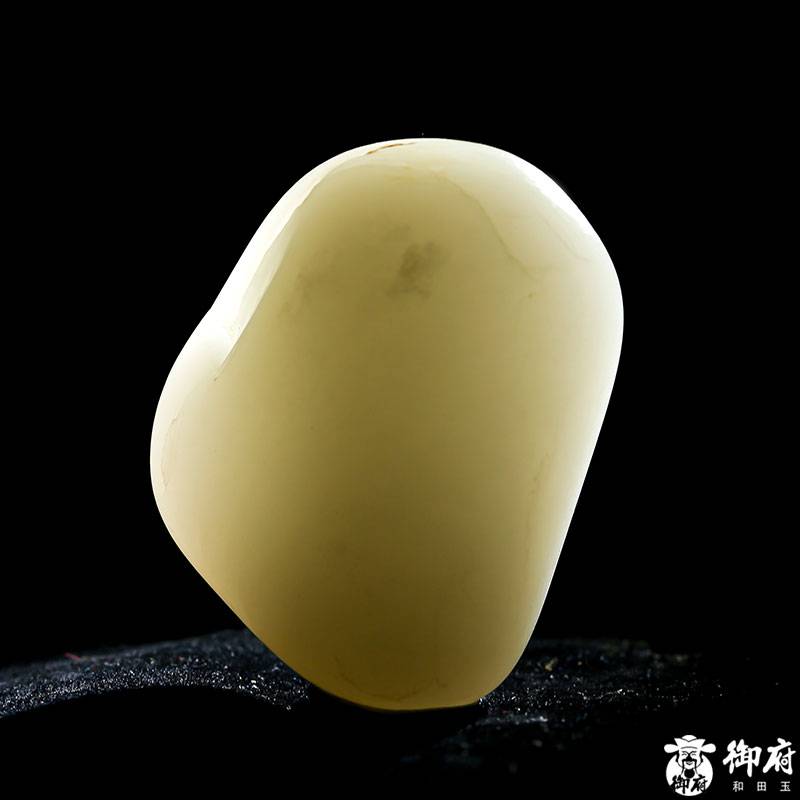 新疆和田玉原毛孔皮黄皮白玉籽玉原石 131克 图片10