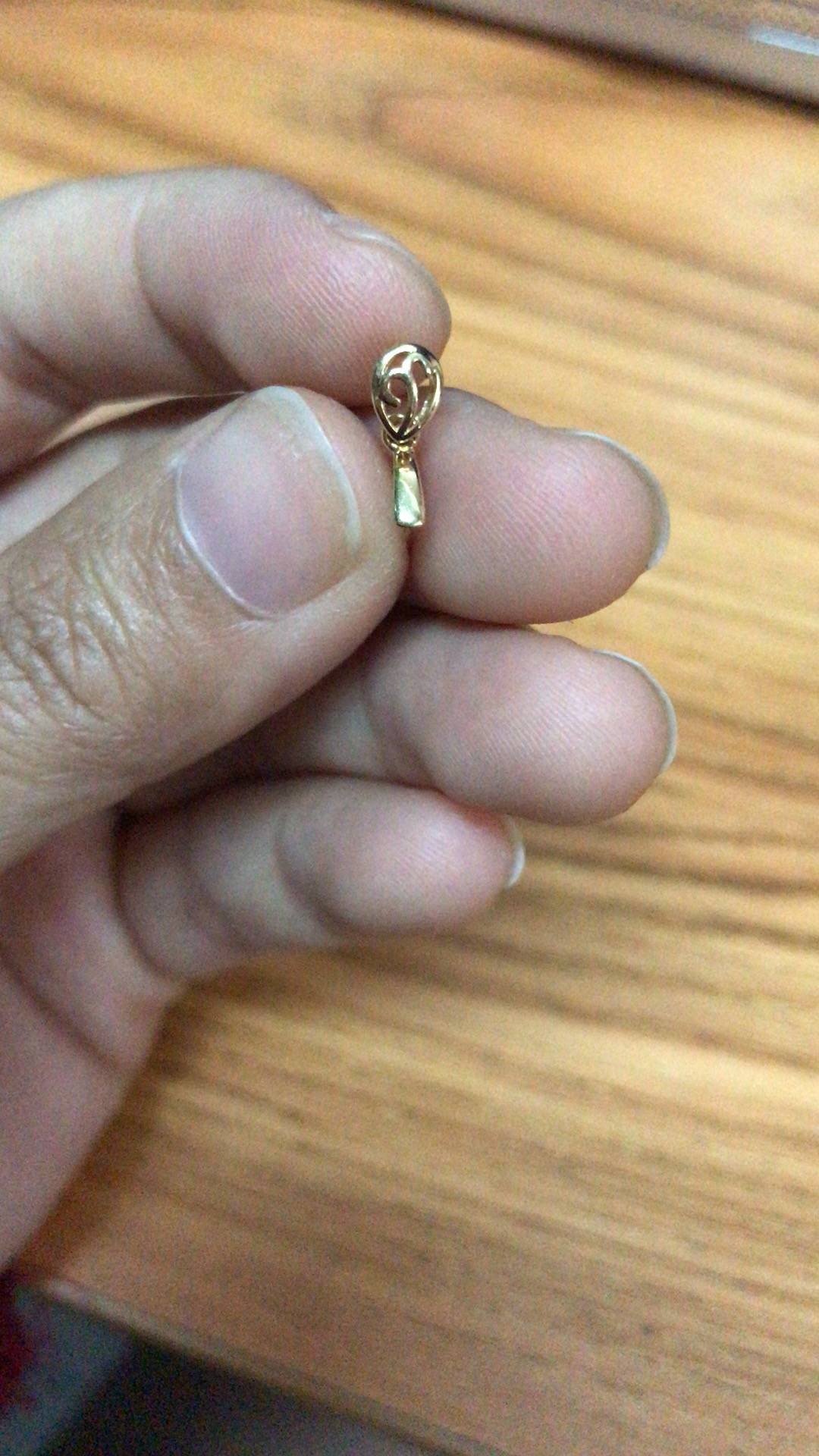 黄金挂扣 0.3克