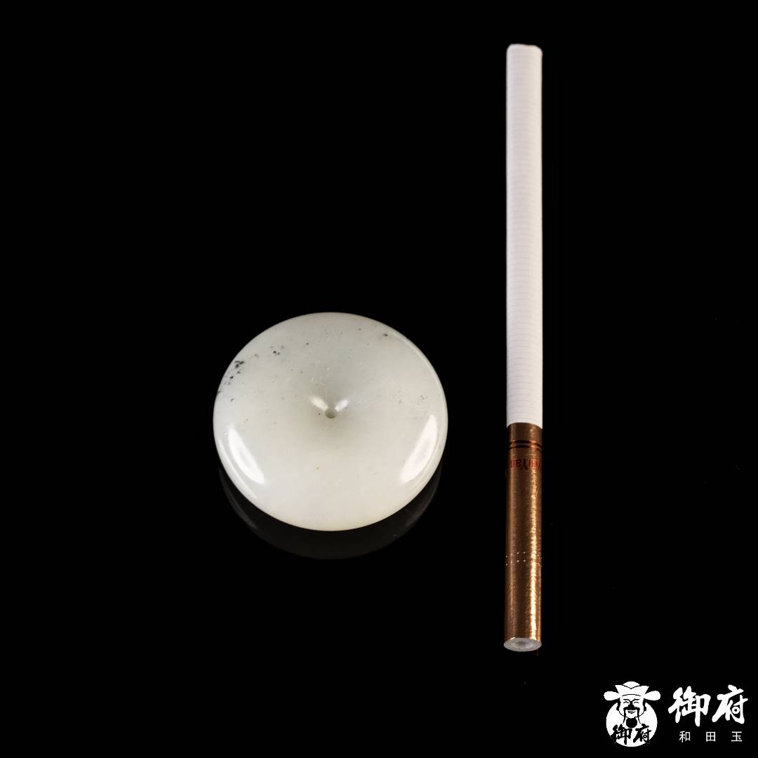 新疆和田玉青花籽玉 掛件 平安扣 25.8克 圖片8