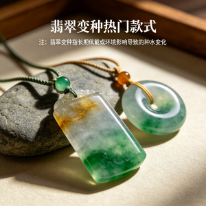 翡翠挂件游泳池水千万别碰,氯化物侵蚀结构会让翡翠失水变干