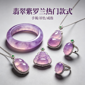 紫罗兰翡翠怎么买，见光颜色变化和预算分配建议