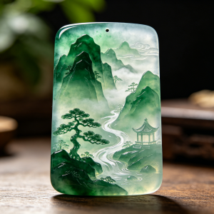 翡翠工艺和价格关系，机雕和手雕差多少